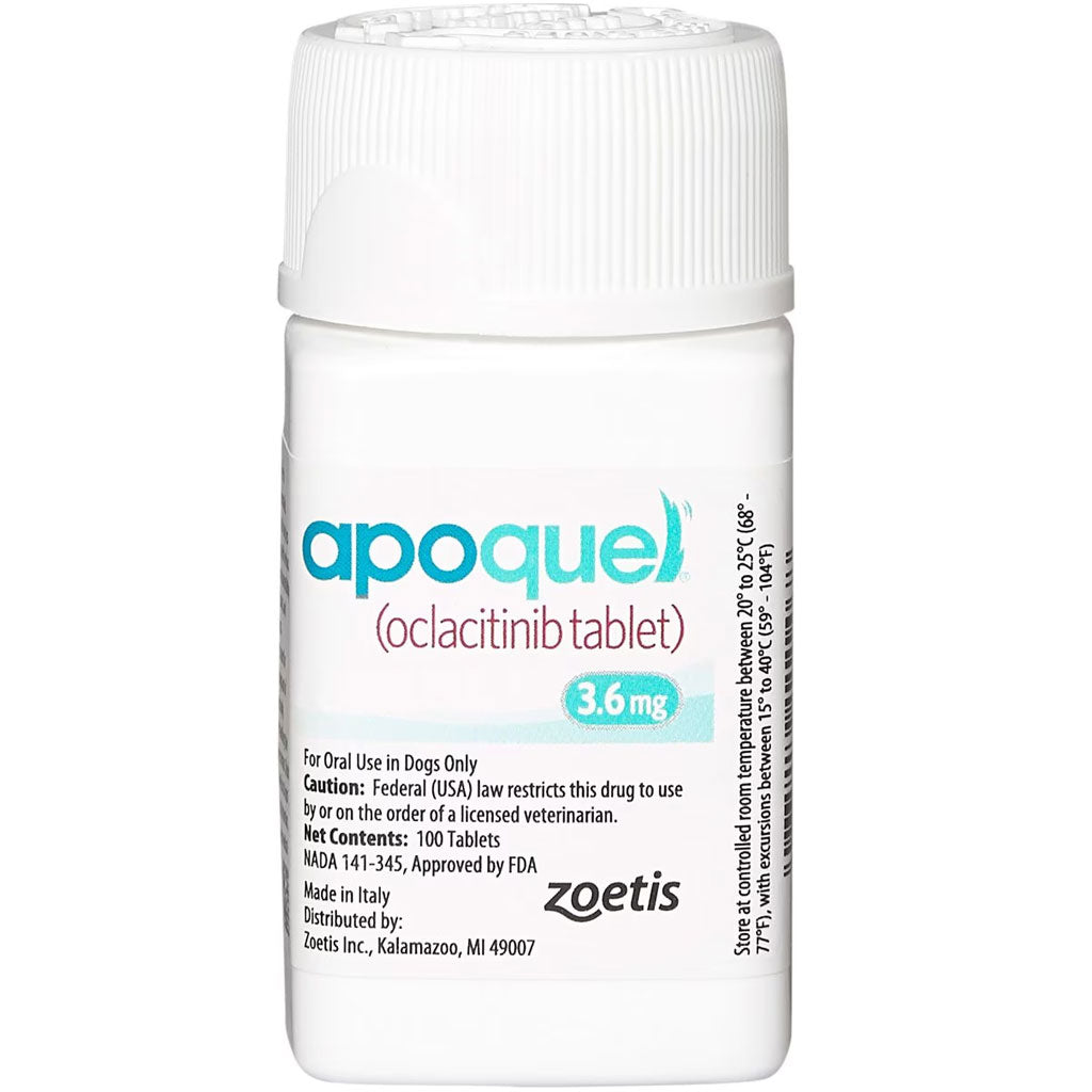 Apoquel Tablets for Dogs - Allergy Medication - 3.6mg