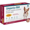 Simparica Trio for Dogs 2.8-5.5 lbs 6 chewable
