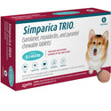Simparica Trio for Dogs 22.1-44.0 lbs 6 chewable