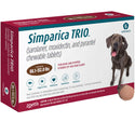 Simparica Trio for Dogs 88.1-132.0 lbs 6 chewable