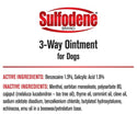 Sulfodene 3-Way Ointment for Dogs Ingredients