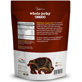 Fruitables Grilled Bison & Apple Whole Jerky Bites