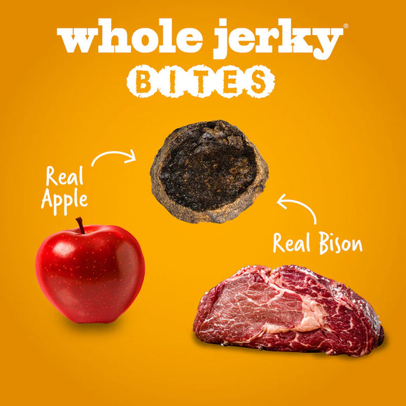 Fruitables Grilled Bison & Apple Whole Jerky Bites