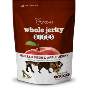 Fruitables Grilled Bison & Apple Whole Jerky Bites, 5-oz