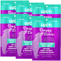 Lucy Pet Products Doggy Lickies Creamy Puree Dog Treat Chicken, Sweet Potato  Pumpkin 6-pack