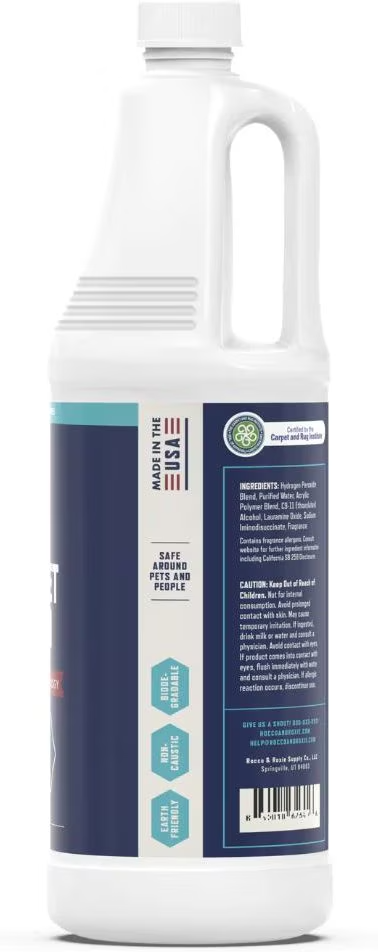 Rocco & Roxy Professional Strength Oxy Carpet Shampoo (32 oz)