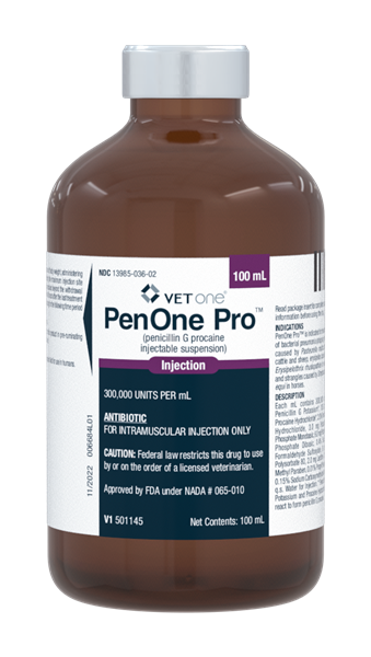 PenOne Pro (Penicillin G Procaine) Sterile Injection