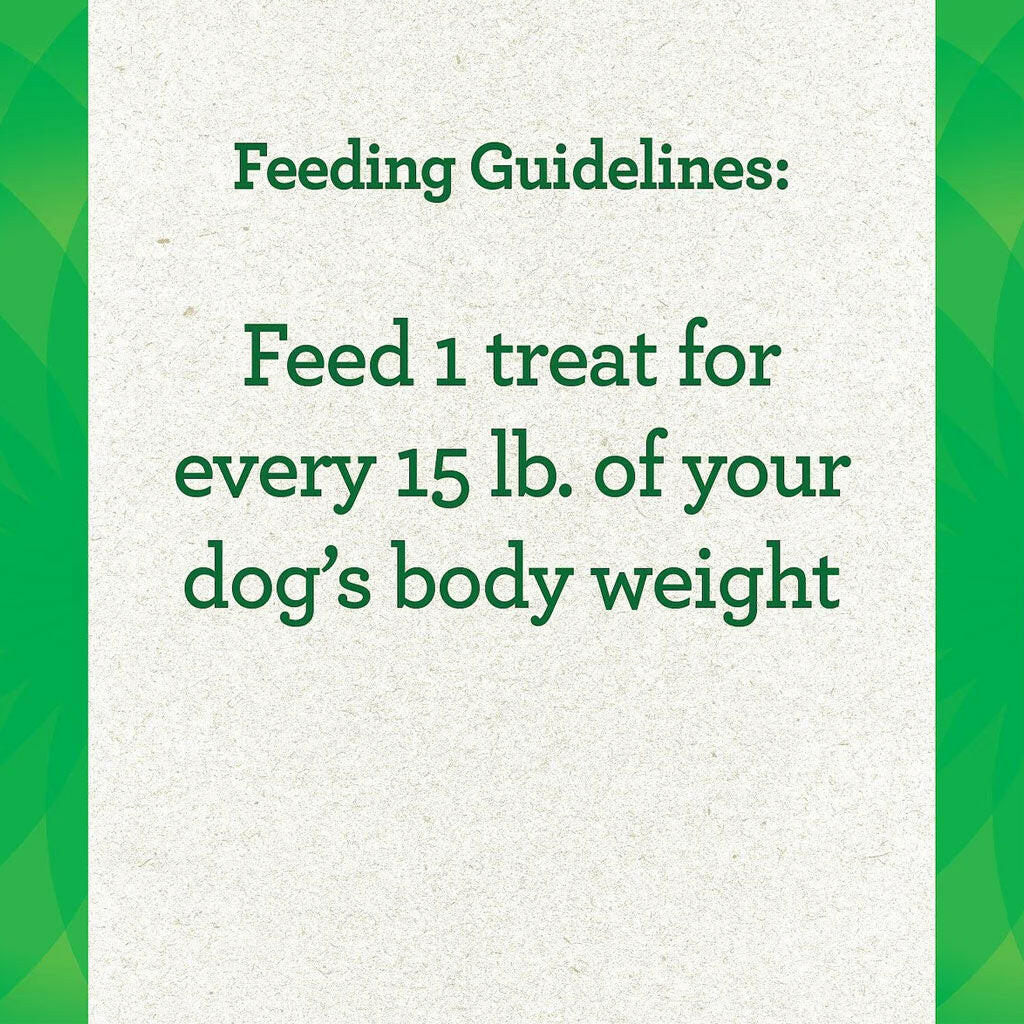 Greenies Pill Pockets Peanut Butter Flavor Treats for Dogs, Capsule Size feeding guidelines