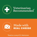 Greenies Pill Pockets Cheese Flavor Treats for Dogs, Capsule Size veterinariand recommended