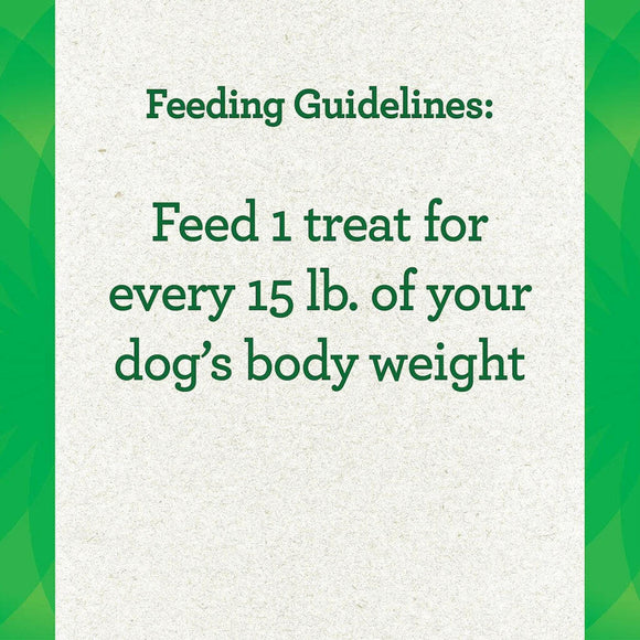 Greenies Canine Pill Pockets Chicken Flavor, Capsule Size feeding guideline