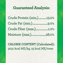 Greenies Canine Pill Pockets Hickory Smoke Flavor, Capsule Size guaranteed analysis