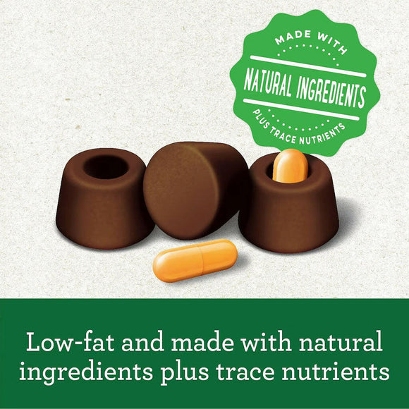 Greenies Canine Pill Pockets Hickory Smoke Flavor, Capsule Size natural ingredients