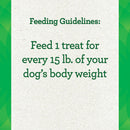 Greenies Canine Pill Pockets Hickory Smoke Flavor, Capsule Size feeding guidelines