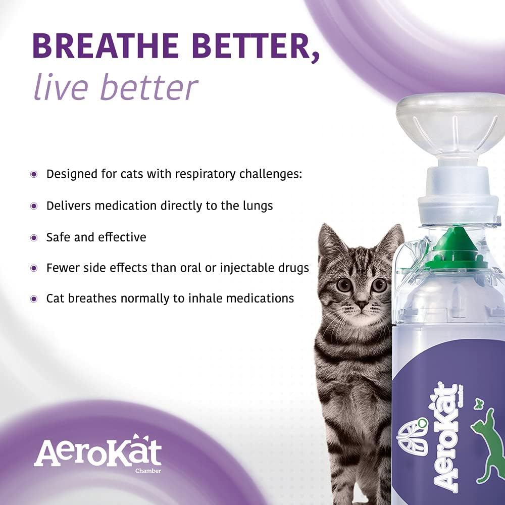 AeroKat Aerosol Chamber for Cats with Asthma