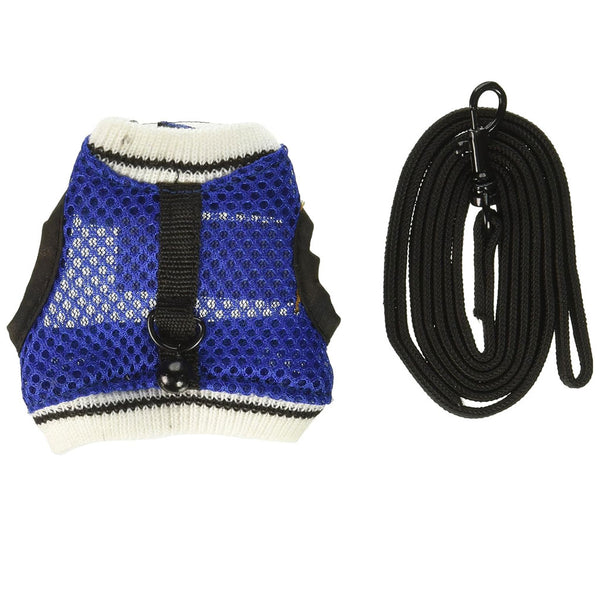 Ware Sporty Jogging Vest for Small Animal Harness & Leash, Color Varies