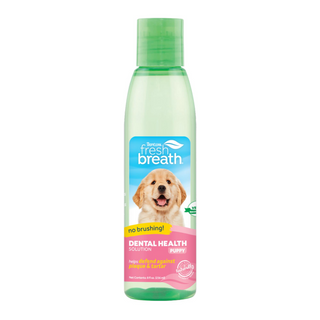 TropiClean Fresh Breath Dental Health Solutions Water Additive for Puppies (8 oz)
