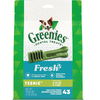 GREENIES Fresh Mint Teenie Dental Treats, 43 count