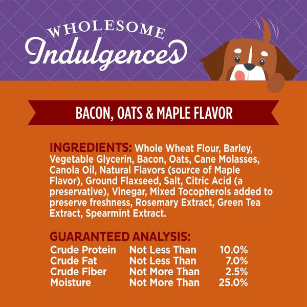 Old Mother Hubbard Wholesome Indulgences Maple & Bacon Dog Treats