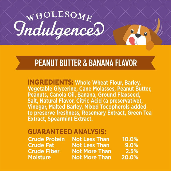 Old Mother Hubbard Wholesome Indulgences Peanut Butter & Banana Dog Treats