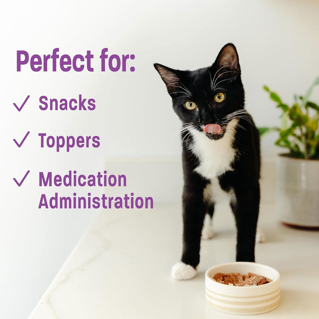 Wellness Lickable Treats Tuna Recipe Natural Treats for Cats