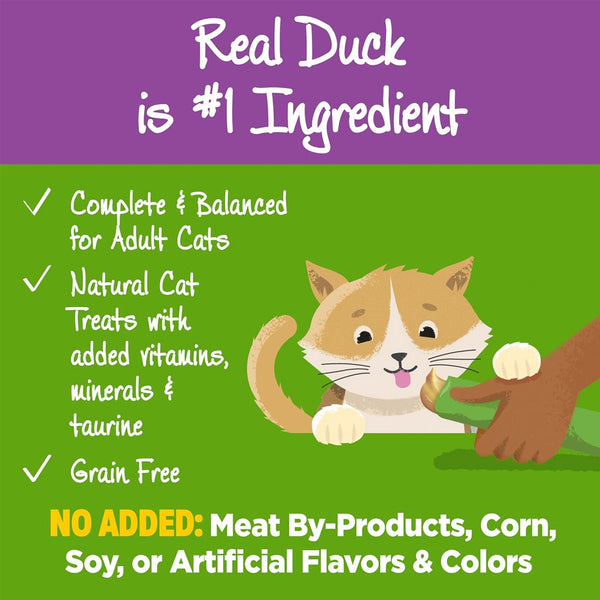 Wellness Lickable Treats Duck Recipe Natural Treats for Cats