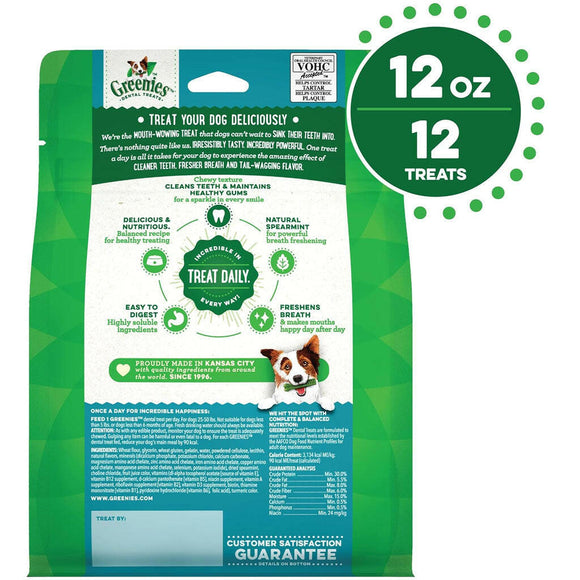 greenies dental dog treats
