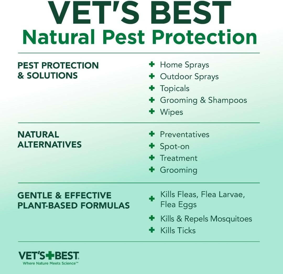 Vet's Best Natural Flea & Tick Home Spray (32 oz)