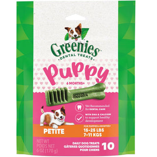 Greenies Petite Puppy Dental Dog Treats