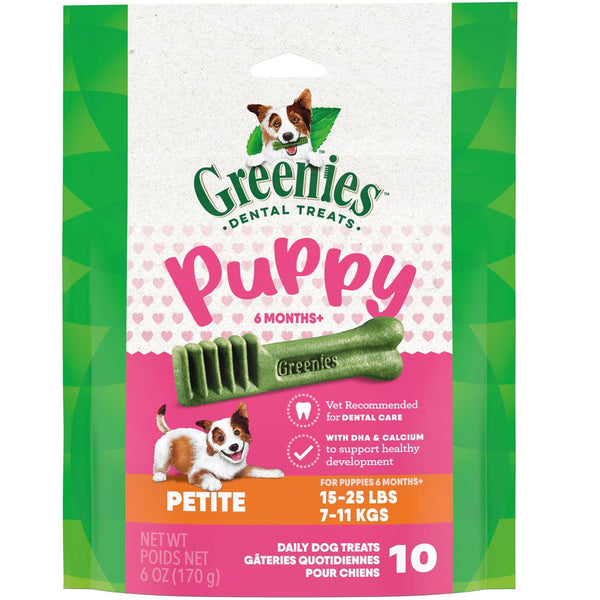 Greenies Petite Puppy Dental Dog Treats