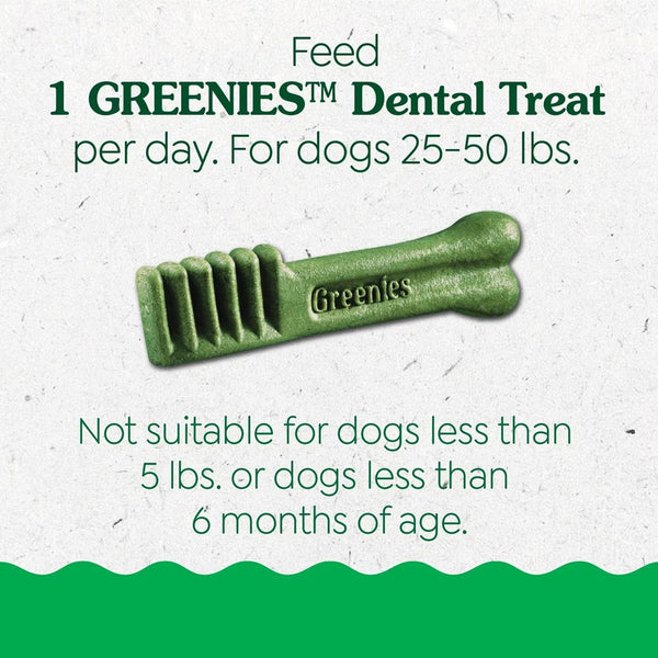 Greenies Regular Puppy  how to feed