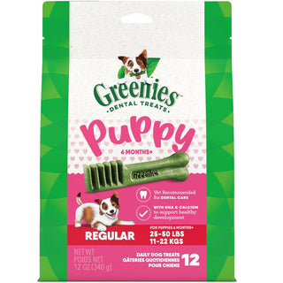 Greenies Regular Puppy  12 count
