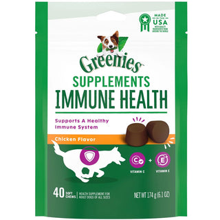 Greenies Immune Health Chicken Flavor Supplements for Dogs
