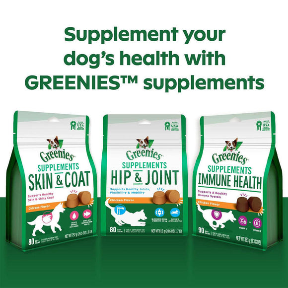 Greenies Hip & Joint supplements variety