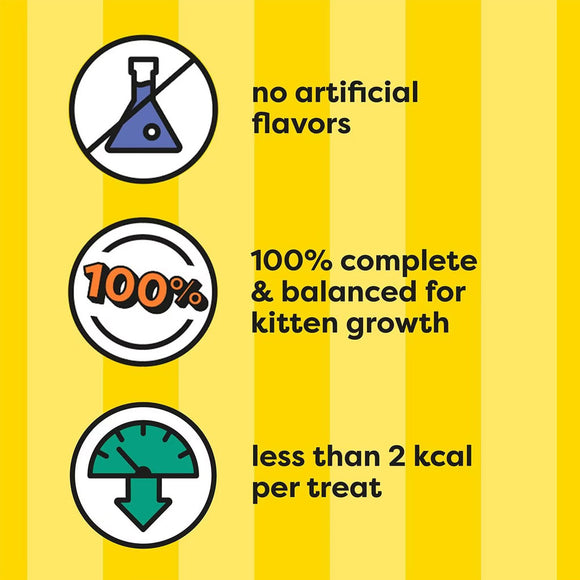 Temptations Chicken Flavor Crunchy & Soft Kitten Treats