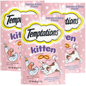 Temptations Salmon & Dairy Flavor Crunchy & Soft Kitten Treats 3-pack