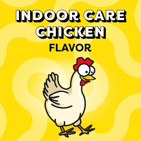 Temptations Indoor Care Chicken Flavor Soft & Crunchy Treats for Cats