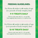 Greenies Feline Smart Bites Healthy Kitten Treats For Cats