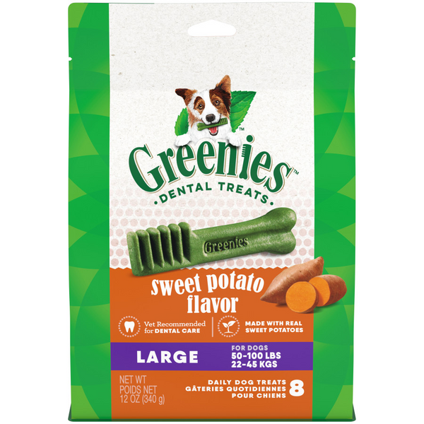 GREENIES Sweet Potato Large Dental Treats