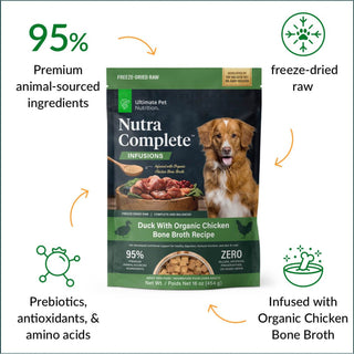 grain free duck dog food