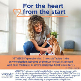 Vetmedin (Pimobendan) Chewable Tablets for Dogs 1.25mg FDA