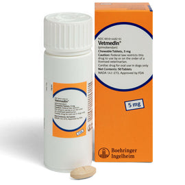 Vetmedin (Pimobendan) Chewable Tablets for Dogs 5mg
