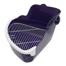 Ware Scatterless Lock-N-Litter Pan for Small Animals, Color Varies, Jumbo