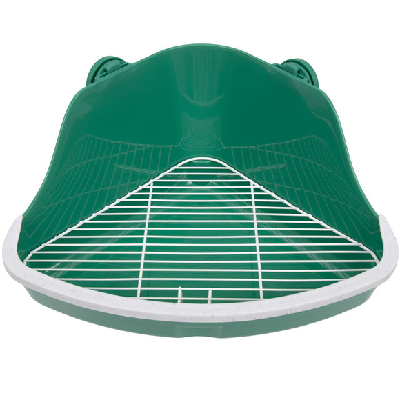 Ware Scatterless Lock-N-Litter Pan for Small Animals, Color Varies