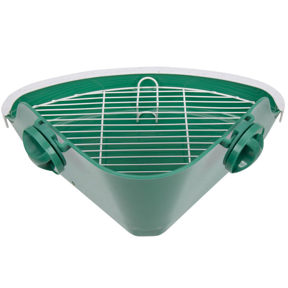 Ware Scatterless Lock-N-Litter Pan for Small Animals, Color Varies