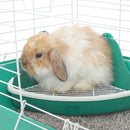 Ware Scatterless Lock-N-Litter Pan for Small Animals, Color Varies