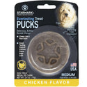 Starmark Everlasting Treat PUCKS Chicken Flavor Dental Dog Chews Medium