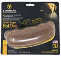 Starmark Treat Ringer Hot Dog Treat Dispenser Dog Toy Large