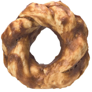 Ethical Nothin' to Hide Bakery Collection Braided Ring Beef Dog Treat