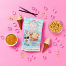 Ethical Pup Ice Waffle Cone Ready to Freeze Dog Treats Vanilla & Peanut Butter with actual ingredients