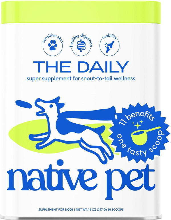 native pet the daily dog supplement